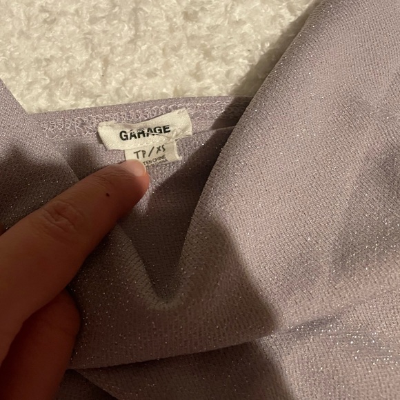 Garage Purple Sequin Top💕 - Picture 2 of 5